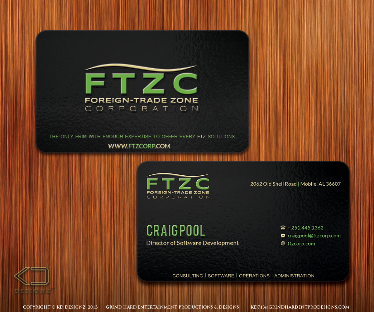 Business Card Design by KD Designz for this project | Design #2541506