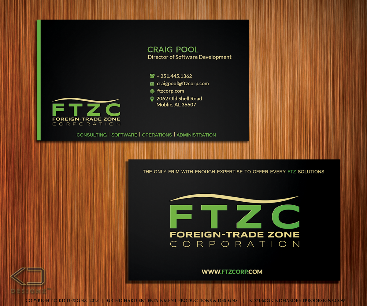 Business Card Design by KD Designz for this project | Design #2541938