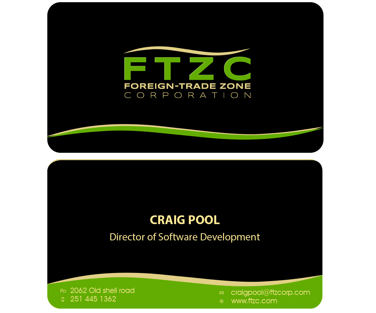 Business Card Design by Aaaron for this project | Design #2539239