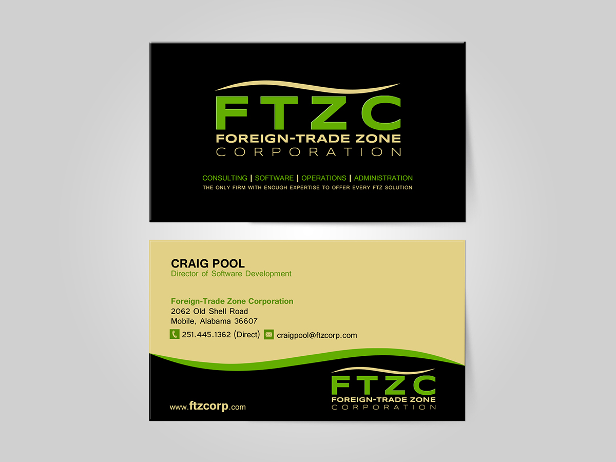 Business Card Design by Cyanide Designz for this project | Design #2539273