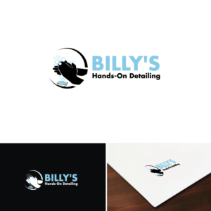 Logo Design by e-graphics for Billy's Hands-On Detailing | Design: #14657611