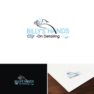 Logo Design by e-graphics for Billy's Hands-On Detailing | Design: #14657612
