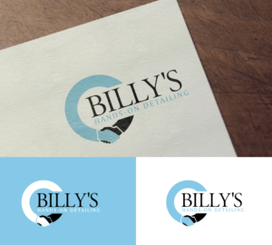 Logo Design by Burraq Creatives for Billy's Hands-On Detailing | Design: #14651966
