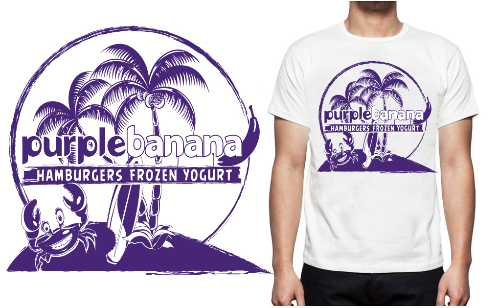 T-shirt Design by Maden for Purple Banana | Design #14660775