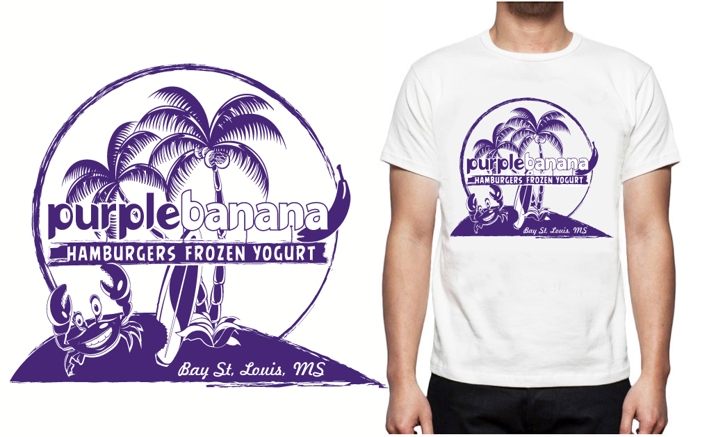 T-shirt Design by Maden for Purple Banana | Design #14667856