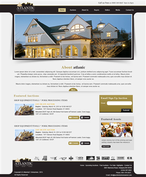 Diseño Wordpress por webxvision para AuctionServices.com, Inc. | Diseño: #2544101