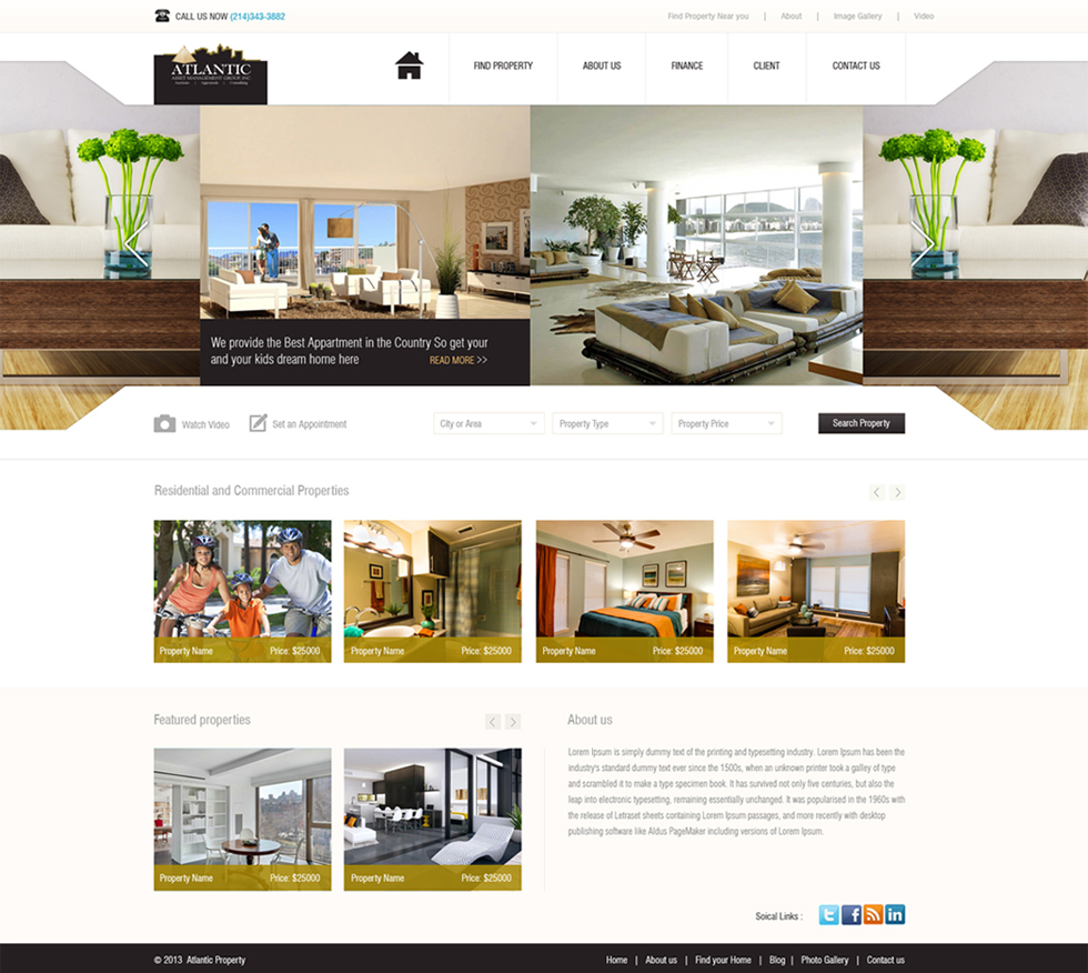 Wordpress Design by Harpreet Singh for AuctionServices.com, Inc. | Design #2562480