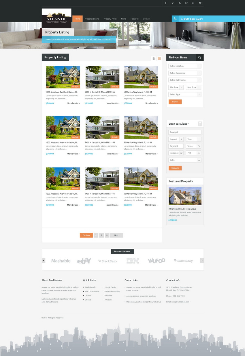 Wordpress Design by HSwebmasters for AuctionServices.com, Inc. | Design #2562143