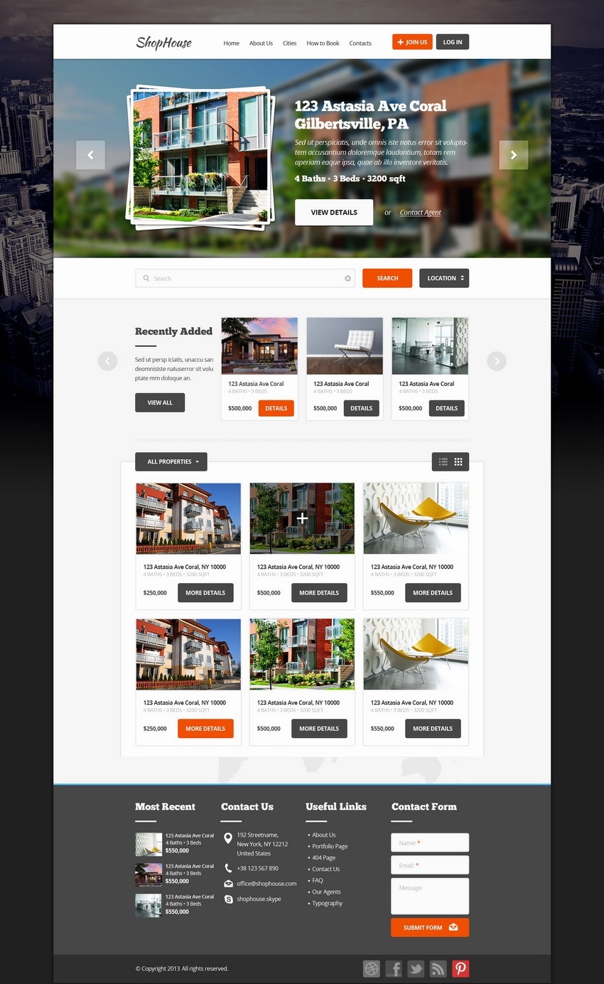 Wordpress Design by HSwebmasters for AuctionServices.com, Inc. | Design #2593828