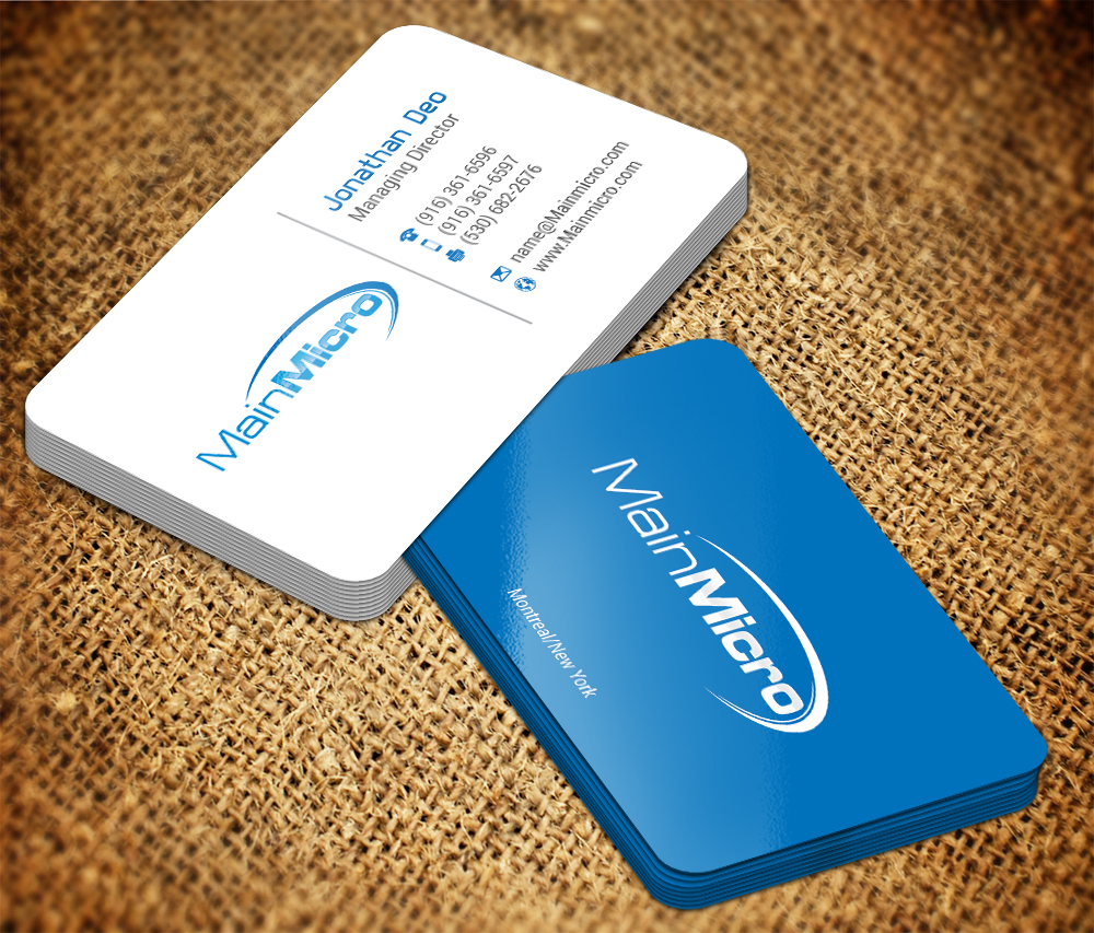 Diseño de Tarjeta de Presentación por Sarmishtha Chattopadhyay_loginchange para este proyecto | Diseño #14680024