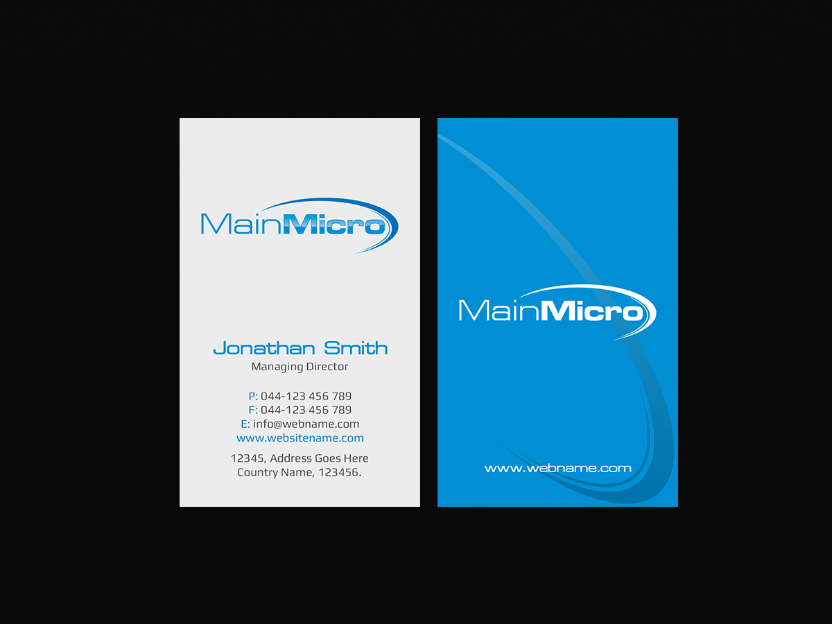 Business Card Design by Creations Box 2015 for this project | Design #14658805