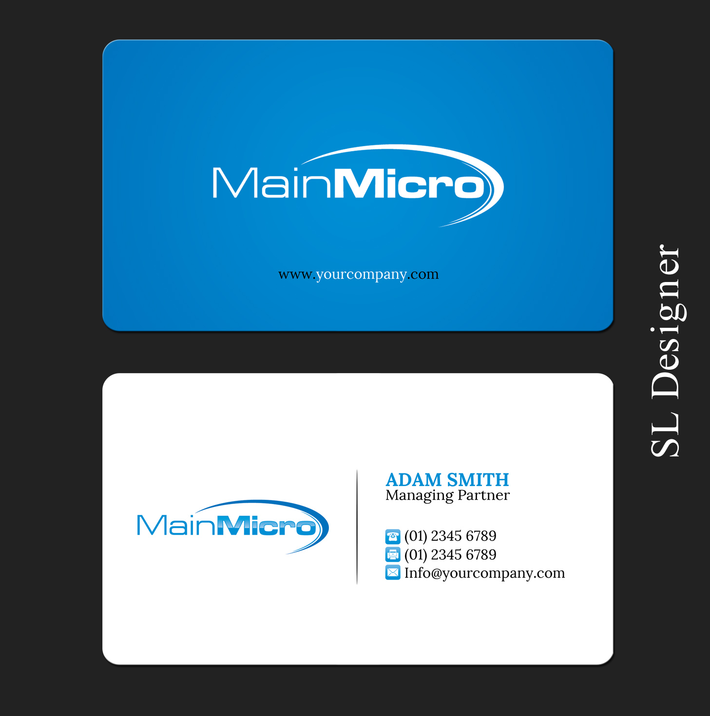 Diseño de Tarjeta de Presentación por SL Designer para este proyecto | Diseño #14650053