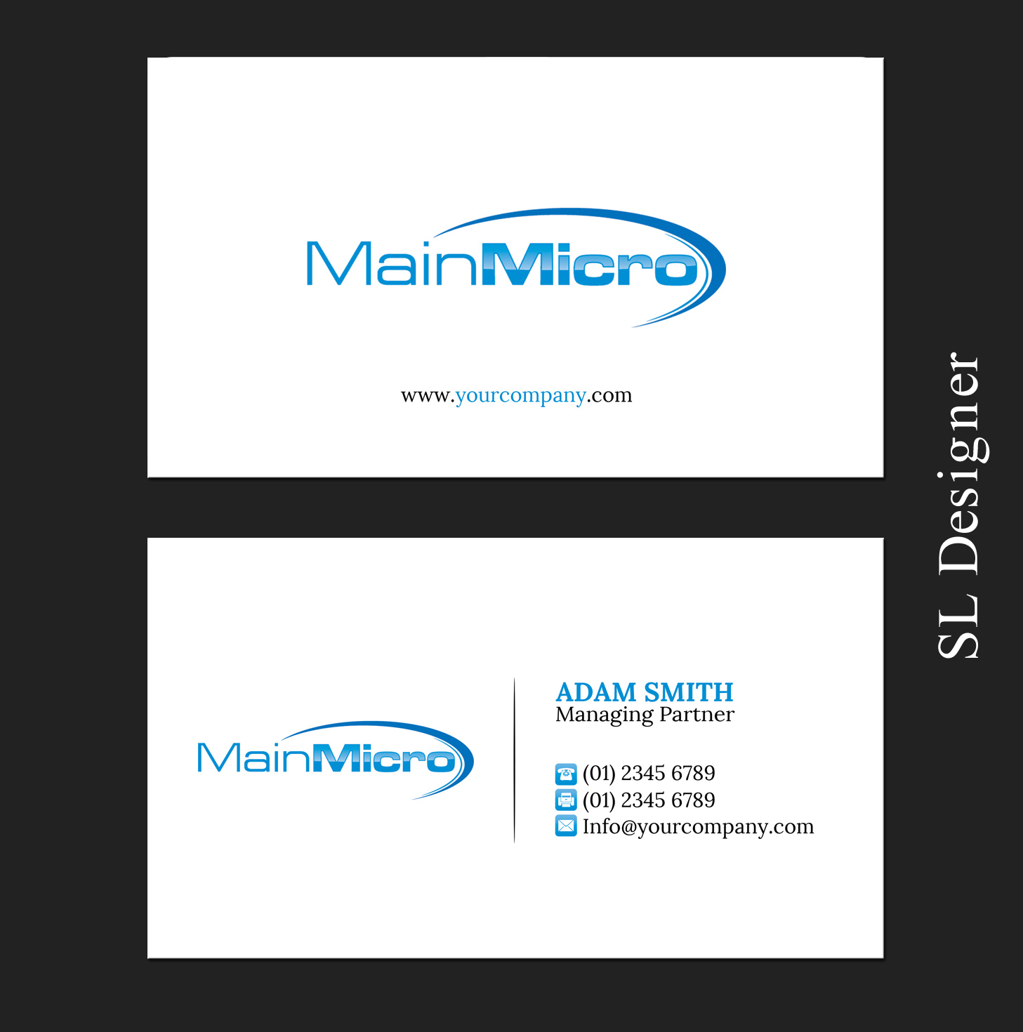 Diseño de Tarjeta de Presentación por SL Designer para este proyecto | Diseño #14650066