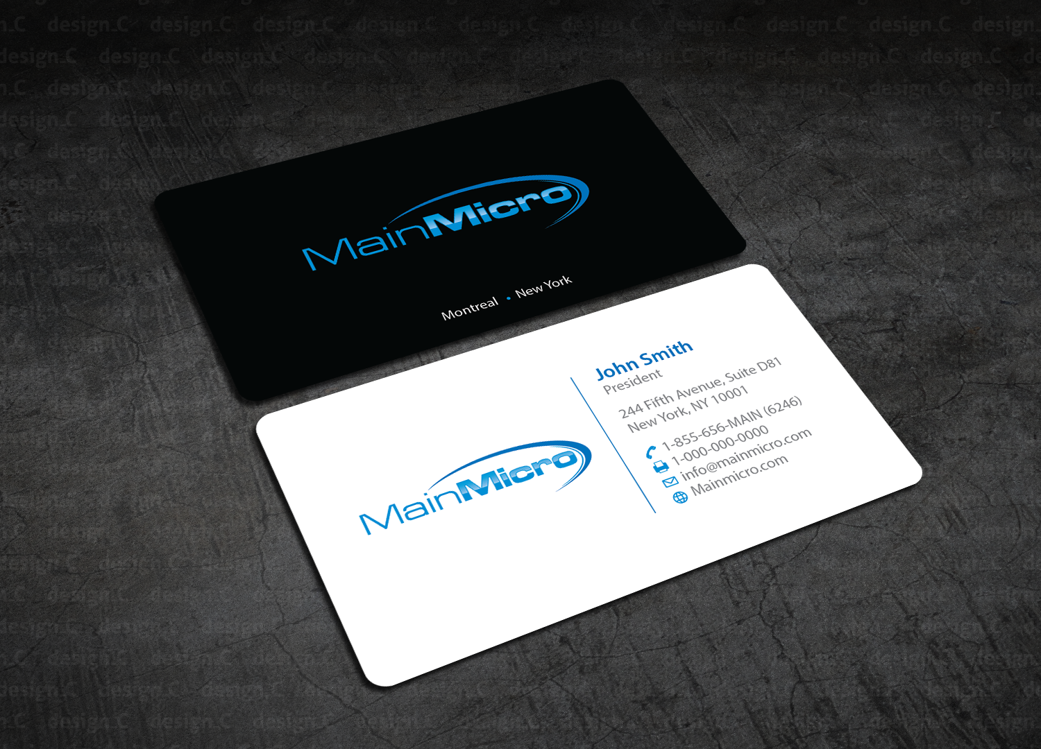 Design de Carte de Visite par design_C. pour ce projet | Design #14650451