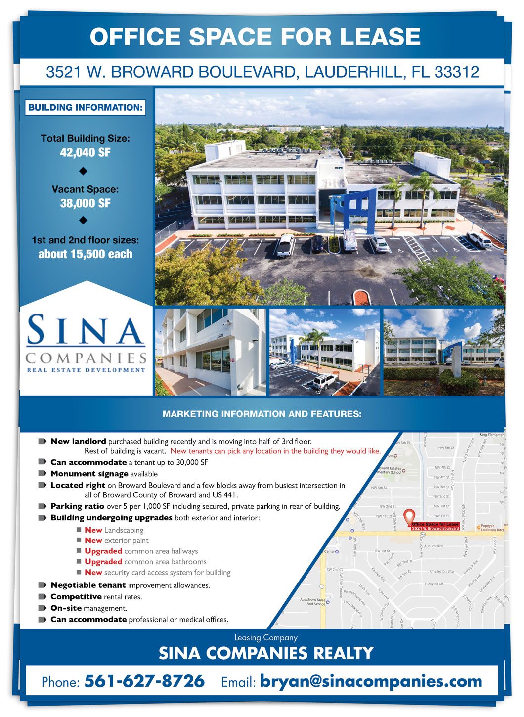 Flyer Design by UrbainFX for Sina Companies LLC | Design #14658663