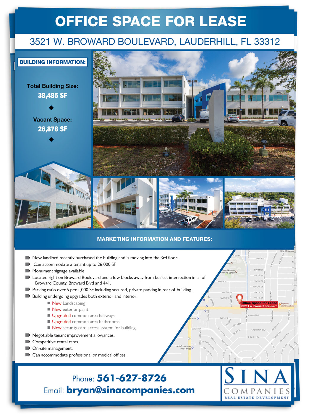 Flyer Design by UrbainFX for Sina Companies LLC | Design #14914838