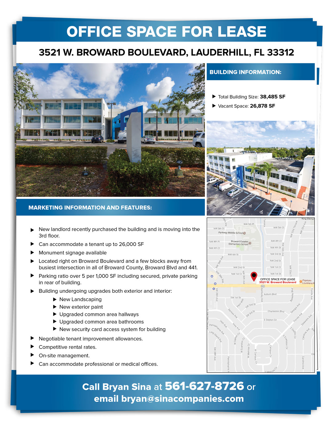 Flyer Design by UrbainFX for Sina Companies LLC | Design #14915089