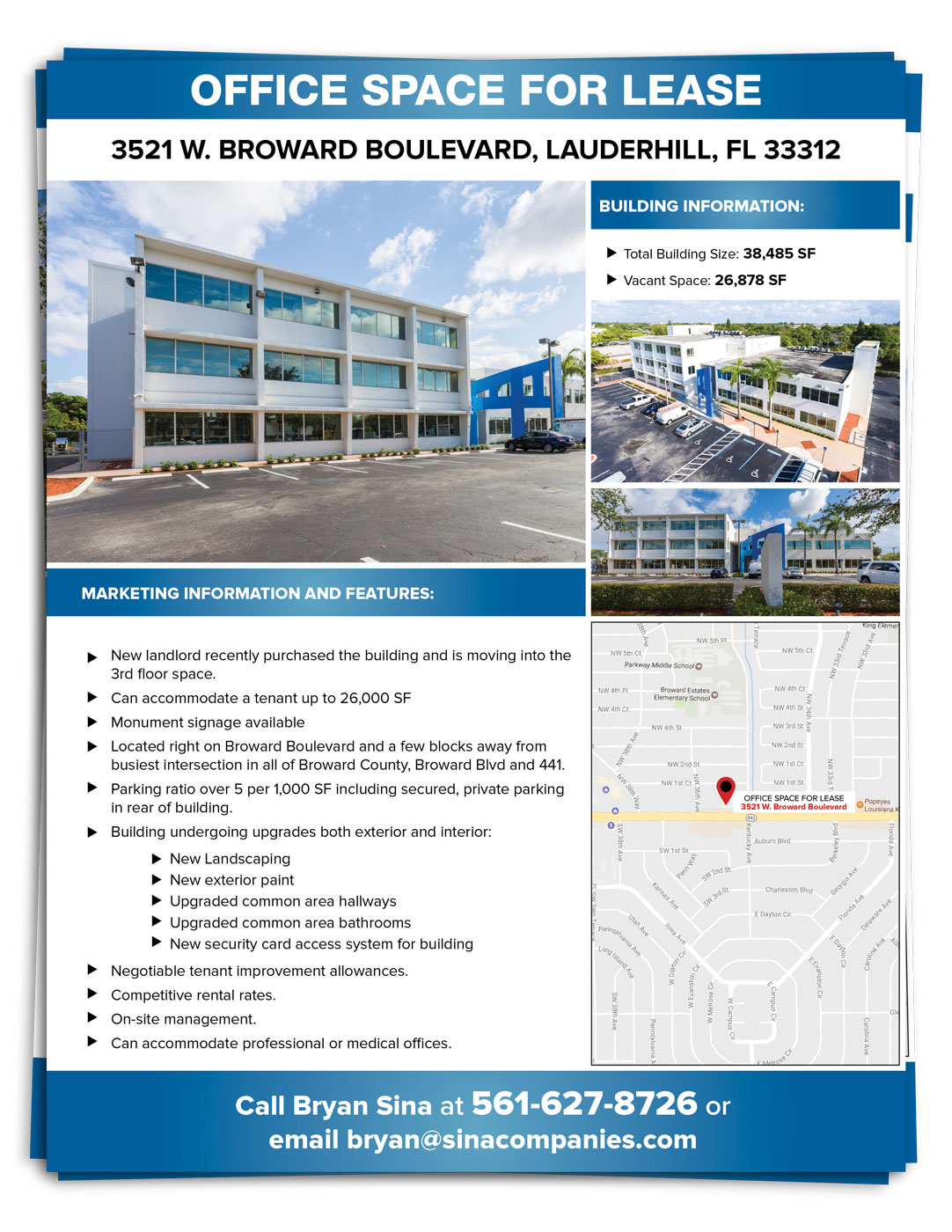 Flyer Design by UrbainFX for Sina Companies LLC | Design #14915273