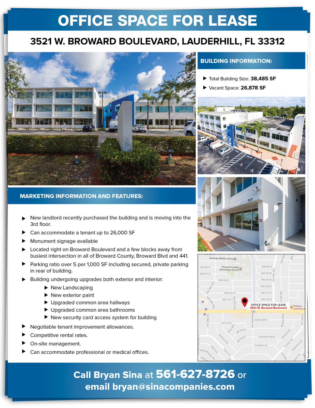 Flyer Design by UrbainFX for Sina Companies LLC | Design #14957288