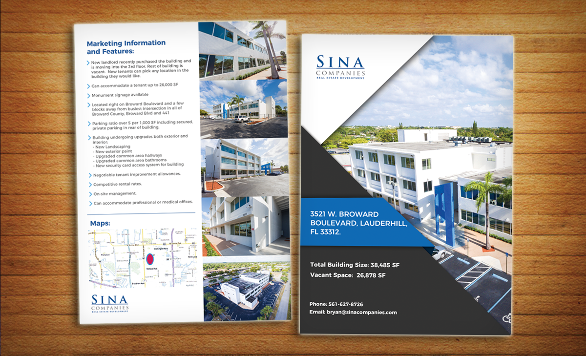 Flyer-Design von alessandroevge für Sina Companies LLC | Design #14915256