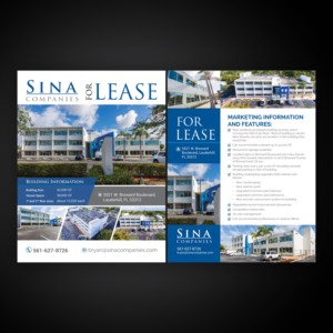 Flyer Design by Mariyam Khan for Sina Companies LLC | Design: #14661828