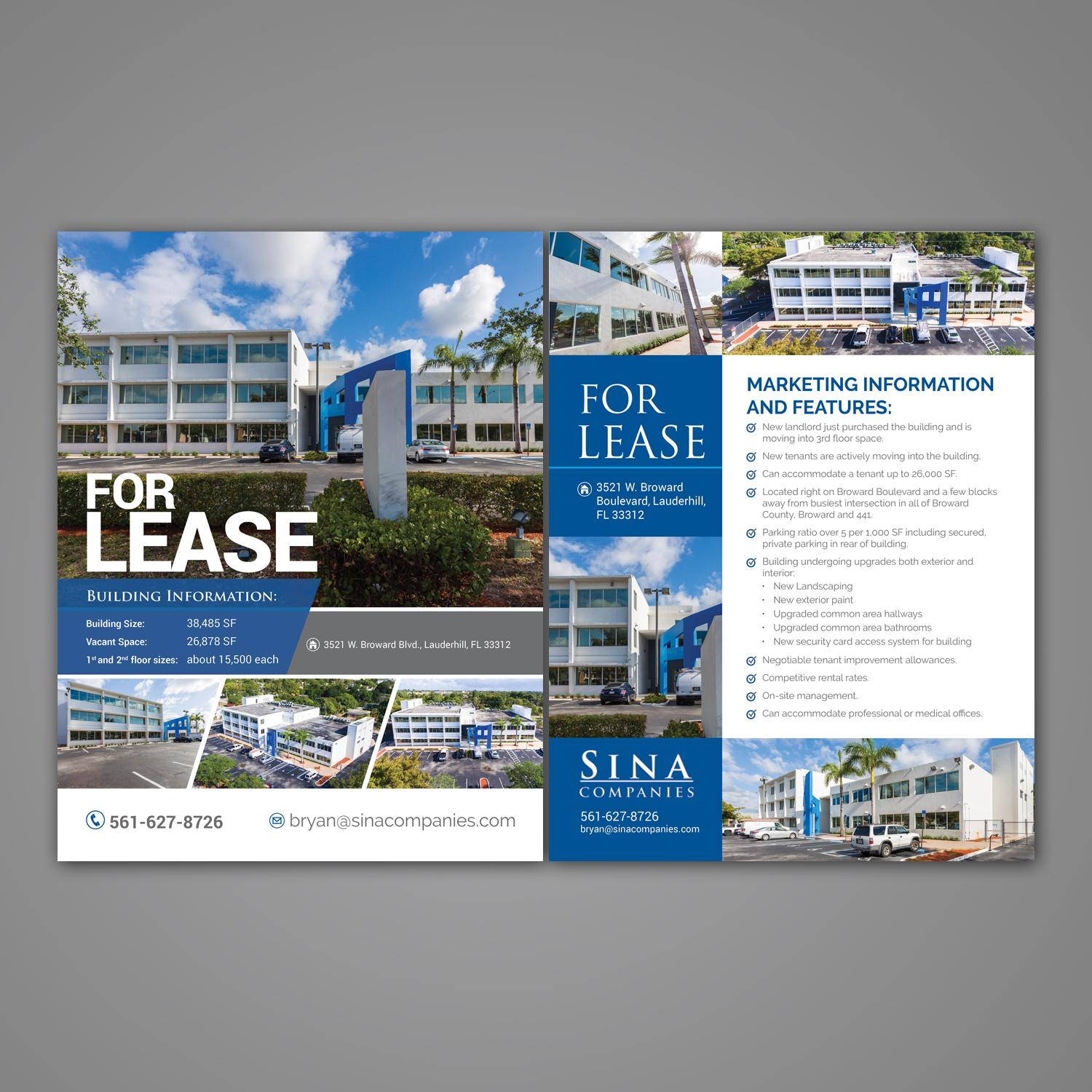 Flyer Design by Mariyam Khan for Sina Companies LLC | Design #14957833