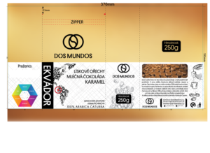 Design Emballage par Alex M. pour Dos Mundos | Design : #14757780