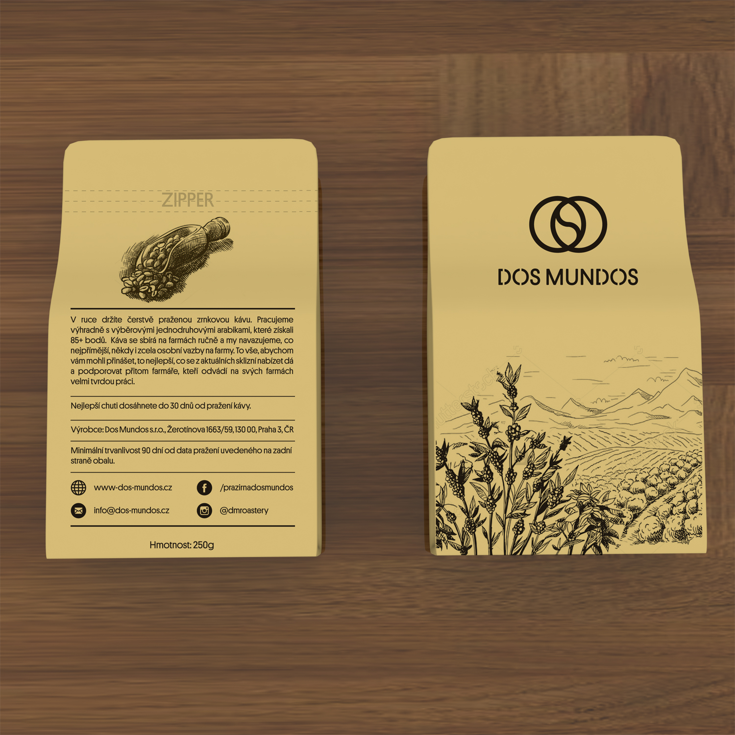 Packaging Design by Ideera for Dos Mundos | Design #14745424