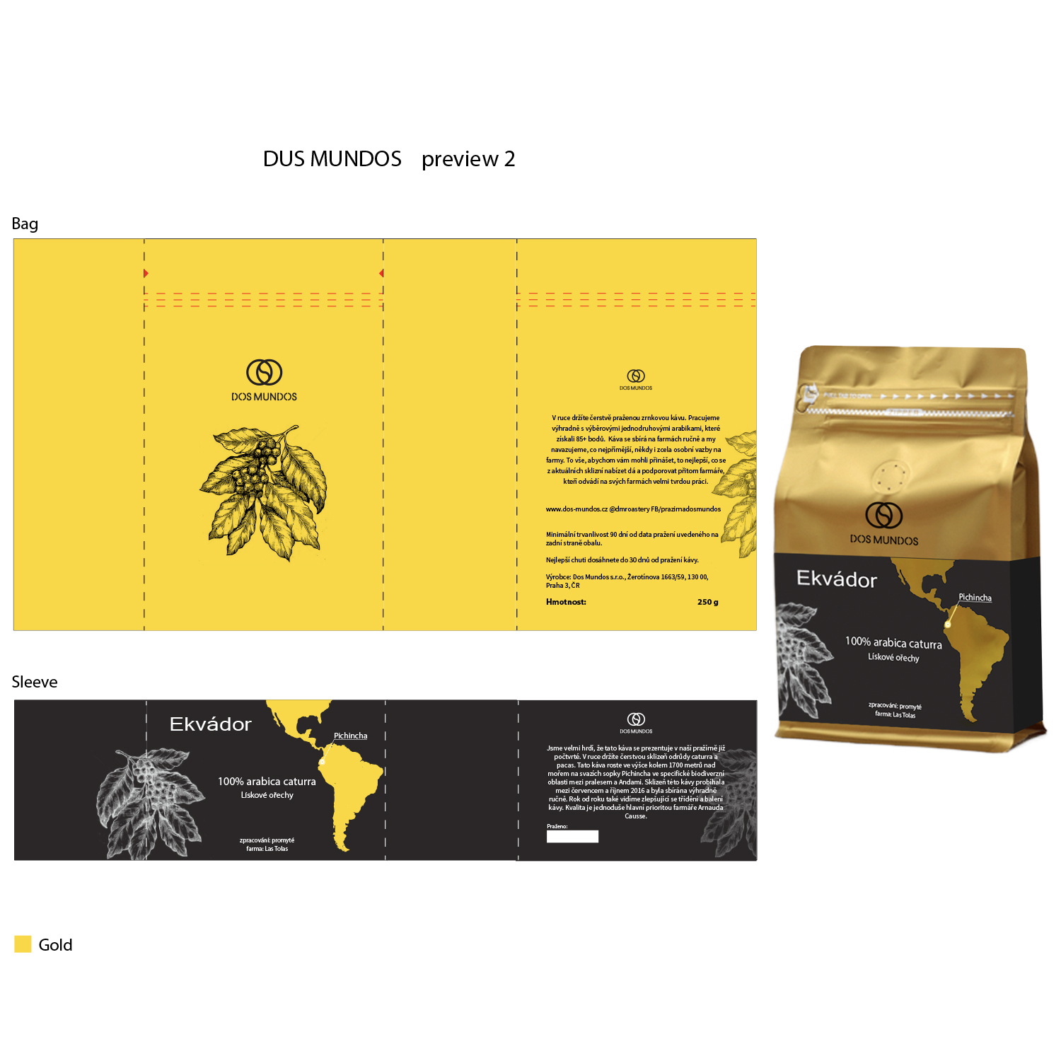 Packaging Design by chakapaka for Dos Mundos | Design #14738884
