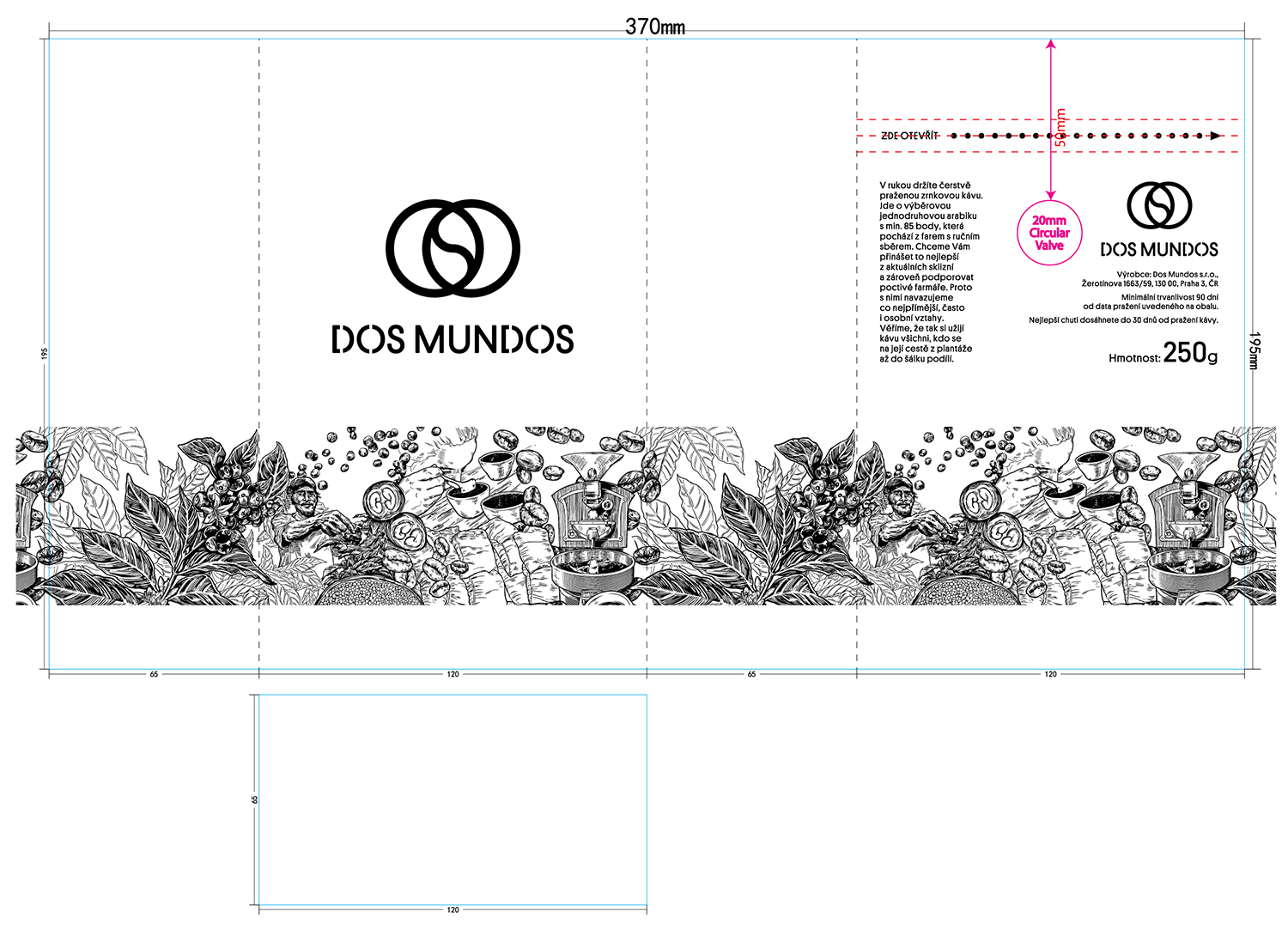 Design Emballage par alexander.sanchenko pour Dos Mundos | Design #14903620