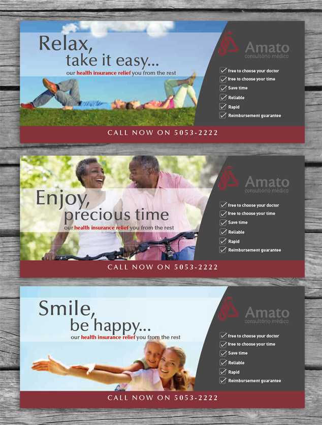 Elegant Playful Hospital Banner Ad Design For A Company By