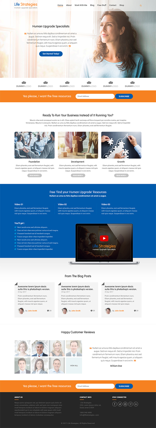 Diseño Web por RupalTechno para David Cowie LLC | Diseño #14783850