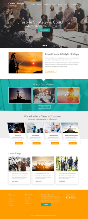 Web Design by pb for David Cowie LLC | Design: #14663355