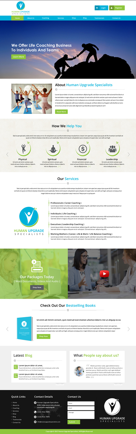 Web Design by Sbss for David Cowie LLC | Design: #14667205
