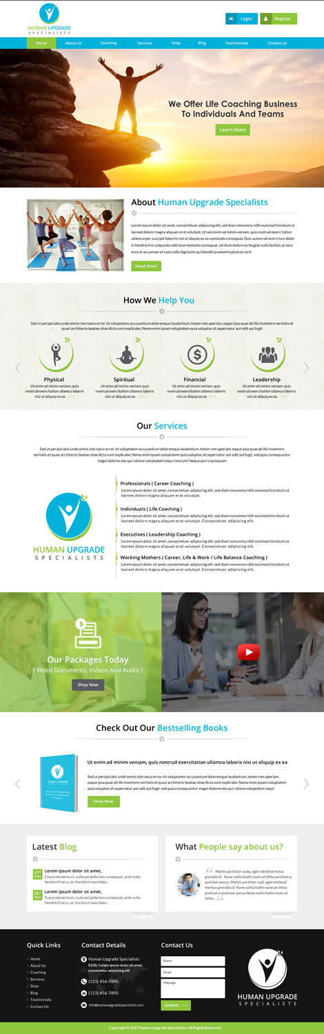 Web Design by Sbss for David Cowie LLC | Design #14667214