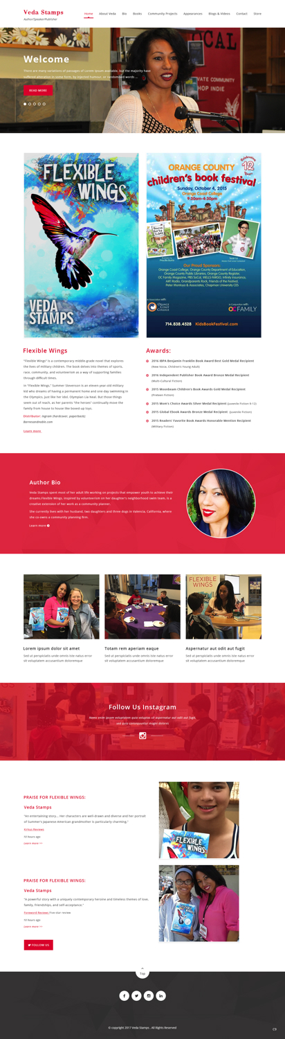 Web Design by pb for this project | Design #14663405