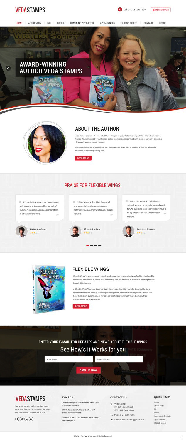 Web Design by pb for this project | Design #14663414