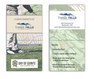 Design de Carte de Visite par Studio 17 pour Three Hills | Design #14653115