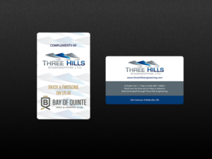 Business Card Design by Creations Box 2015 for Three Hills | Design: #14660953