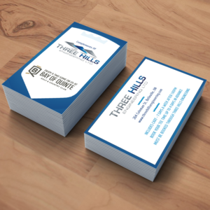 Business Card Design by e-graphics for Three Hills | Design: #14655765