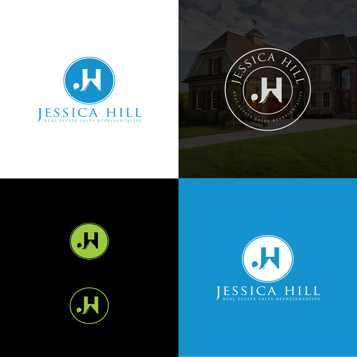 Logo-Design von IMD-HUB für Jessica Hill Real Estate Sales Representative | Design #14687825