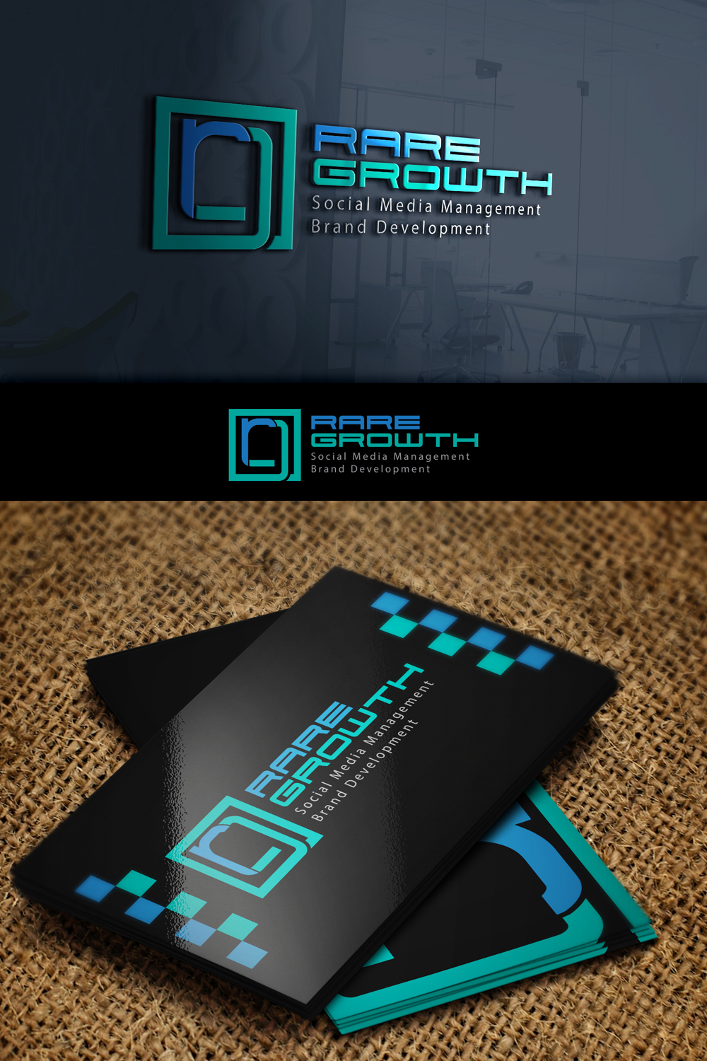 Logo Design by IMD-HUB for Rare Growth | Design #14652353