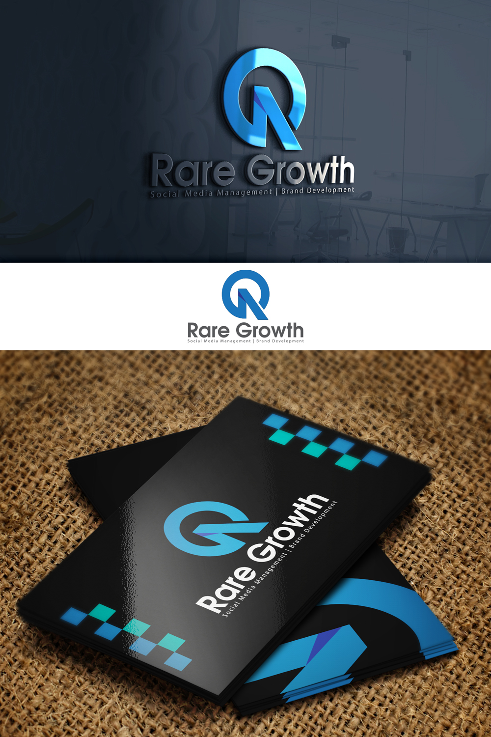Logo Design by IMD-HUB for Rare Growth | Design #14652406