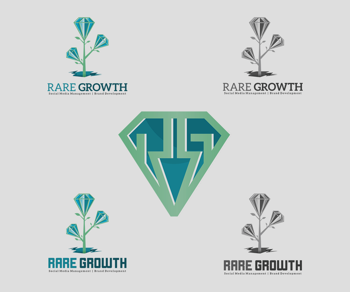 Logo Design by pixnix.c for Rare Growth | Design #14672583