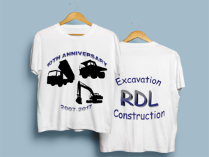 T-shirt Design by Ather for RDL Excavation & Construction, LLC | Design #14779189