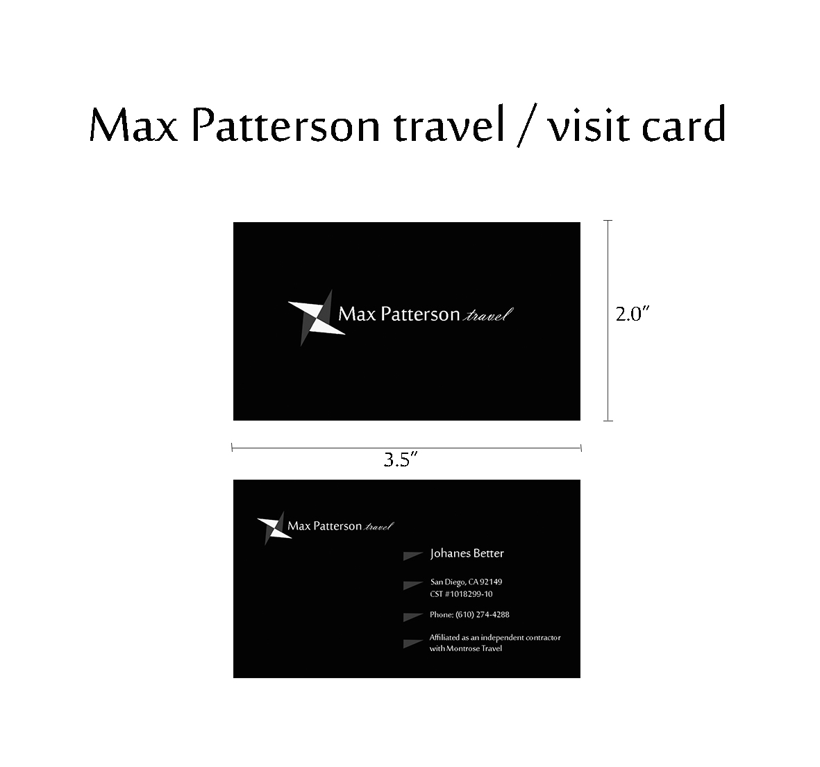 Business Card Design by Lucia Chmelova for this project | Design #2572252