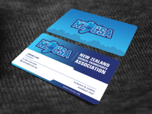 New Zealand Chinese Snowsports Association needs a business card design | Diseño de Tarjeta de Presentación por Sandaruwan