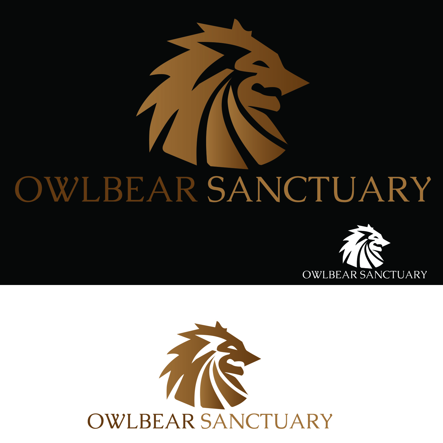 Logo Design by jameskatholine for Owlbear Sanctuary | Design #14666085
