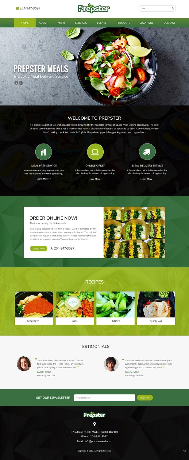 Web Design by pb for Prepster | Design #14671416
