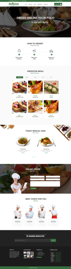 Web Design par Xclusive Designers pour Prepster | Design : #14679988
